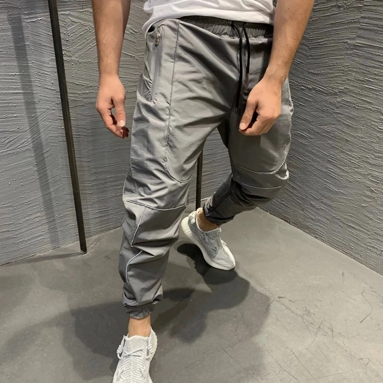 Men's Autumn Casual Sweatpants With Elastic Waist