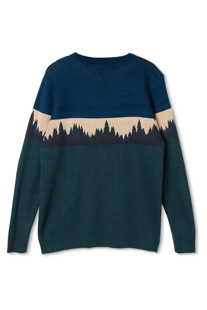 Men's Kavu | HIGHLINE Sweater | Mountain Stripe