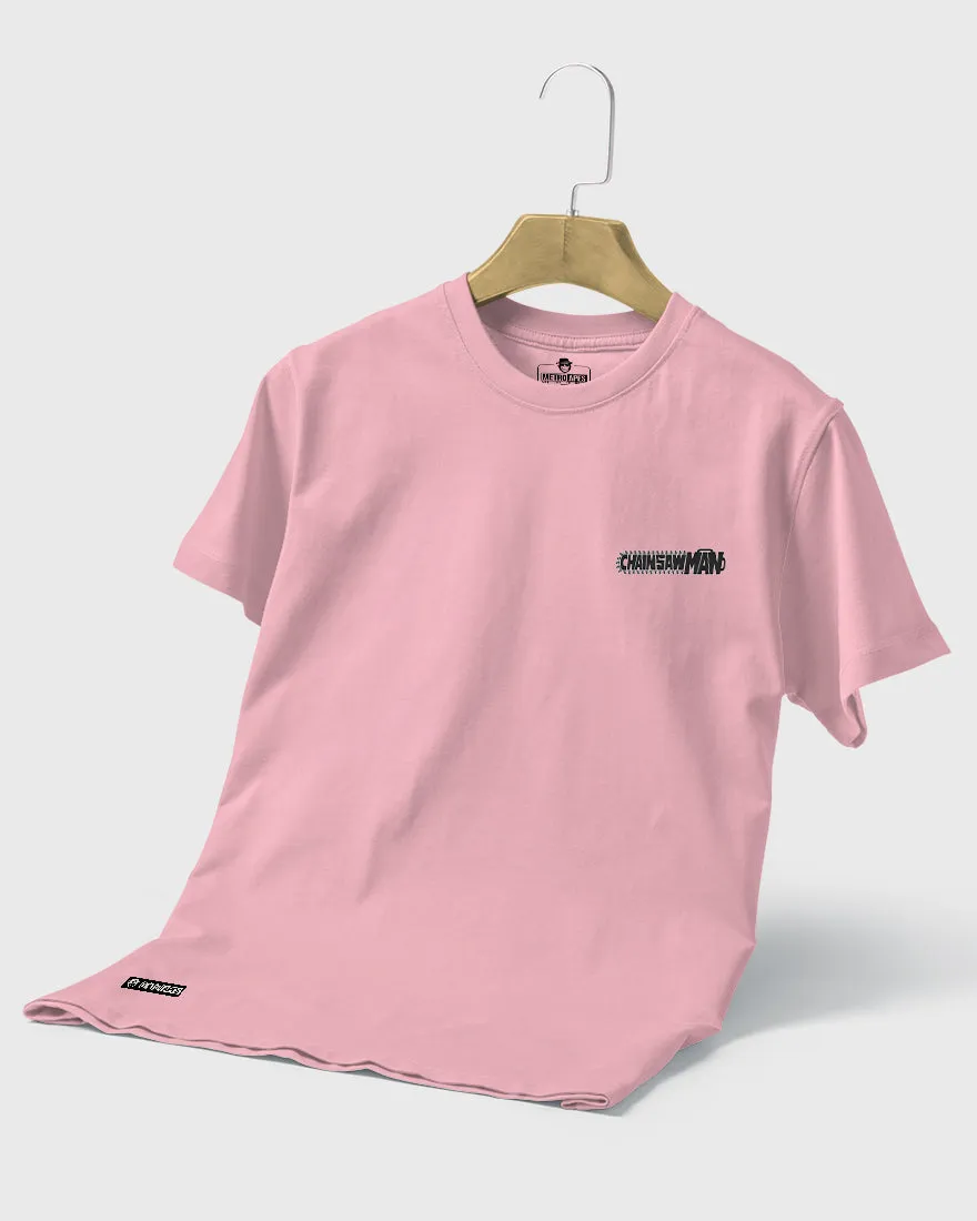 Mens Regular Tshirt Anime Chainsaw Man Denji 1