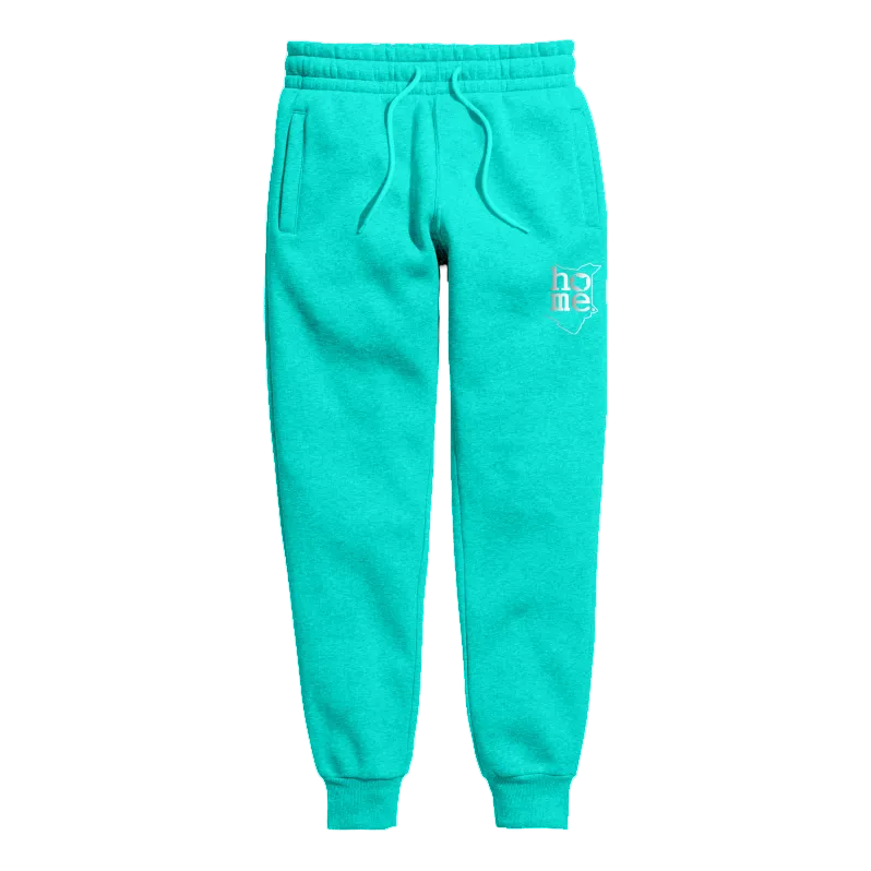 Mens Sweatpants - Turquoise Blue (Heavy Fabric)