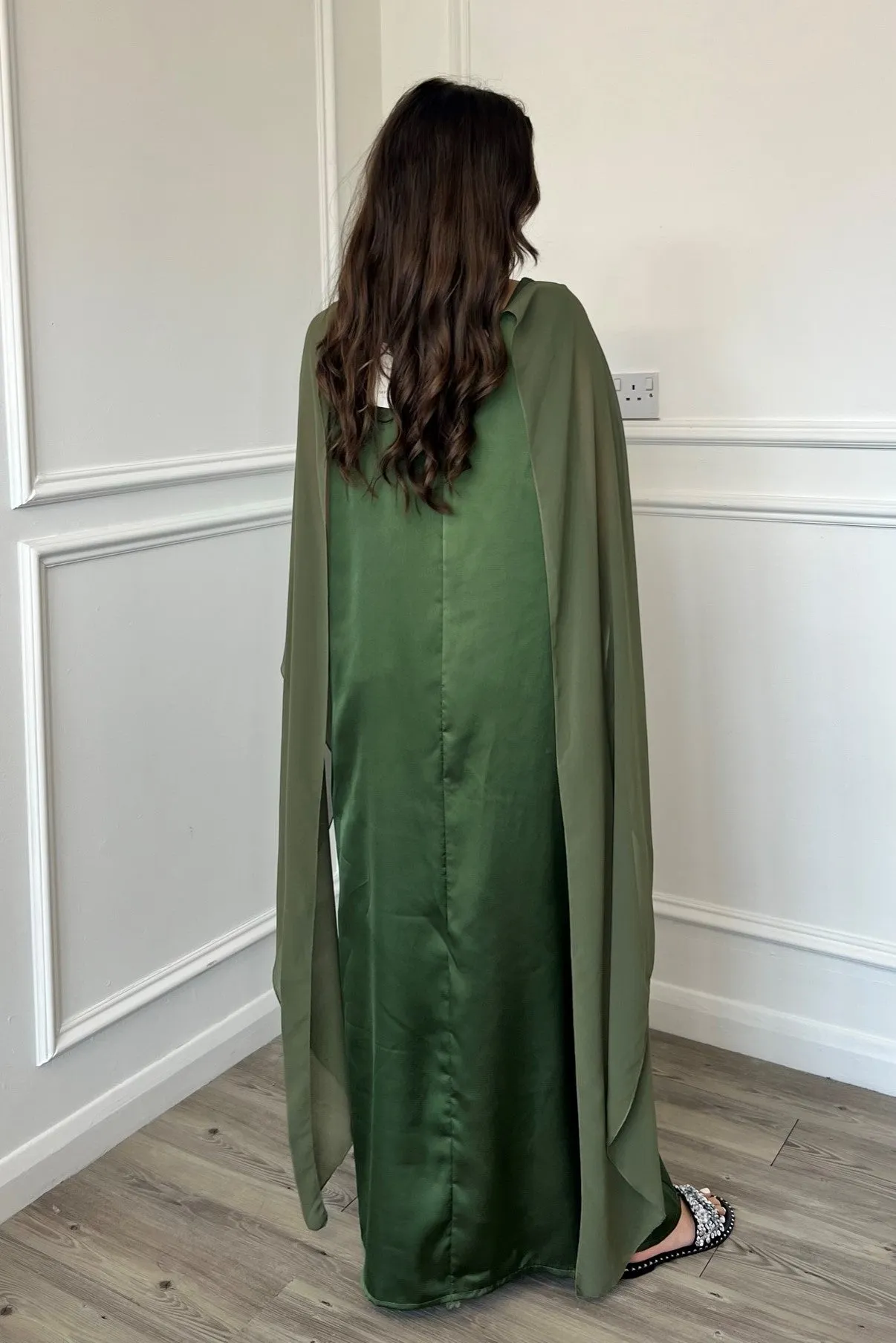 Millie Maxi Dress - Khaki Green