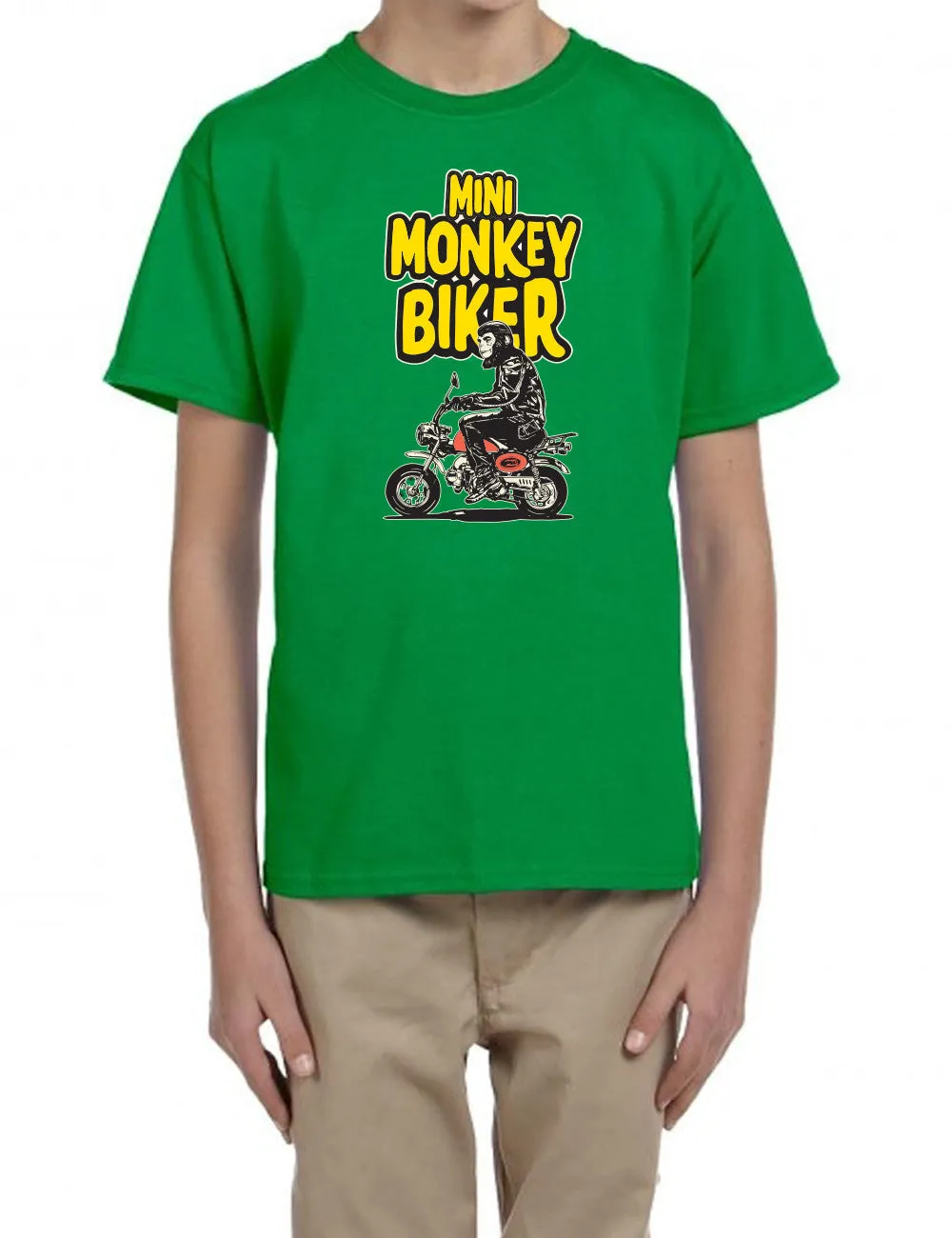 MINI MONKEY BIKER T-SHIRT FOR KIDS