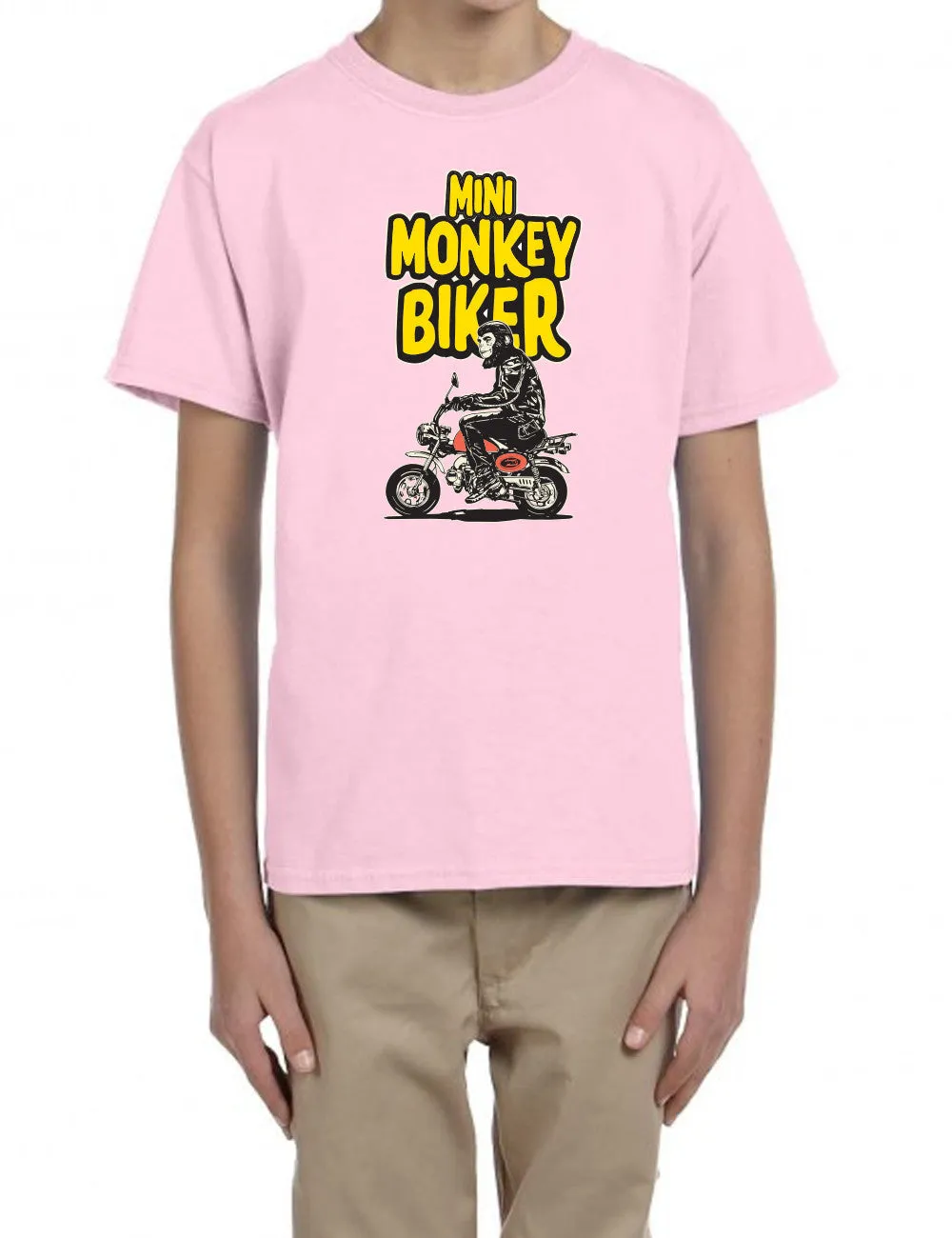 MINI MONKEY BIKER T-SHIRT FOR KIDS