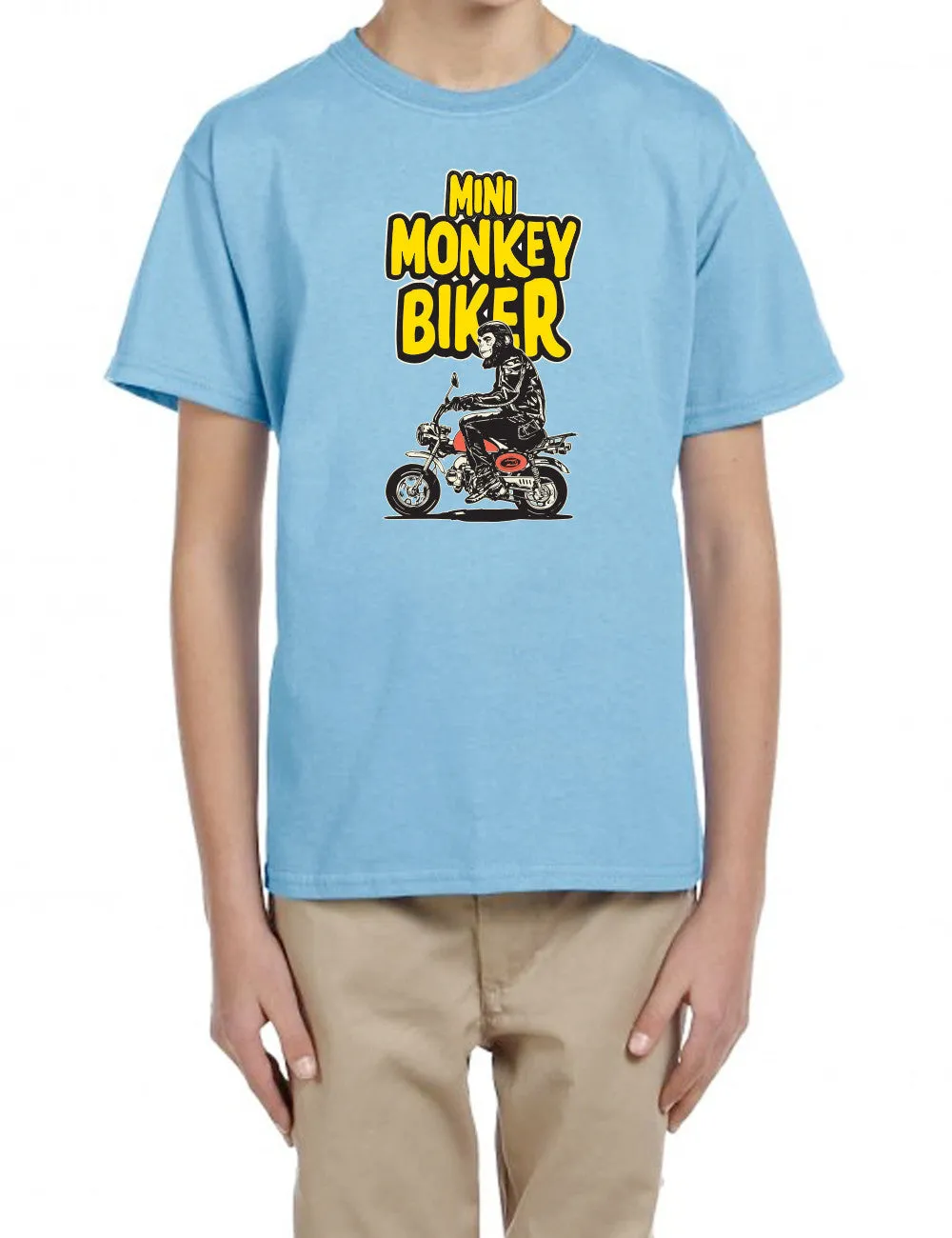 MINI MONKEY BIKER T-SHIRT FOR KIDS