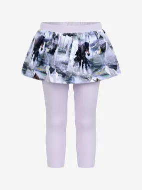Molo Baby Girls Oriental Peacock Leggings