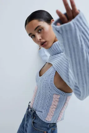 Paige Layered Turtleneck Sweater