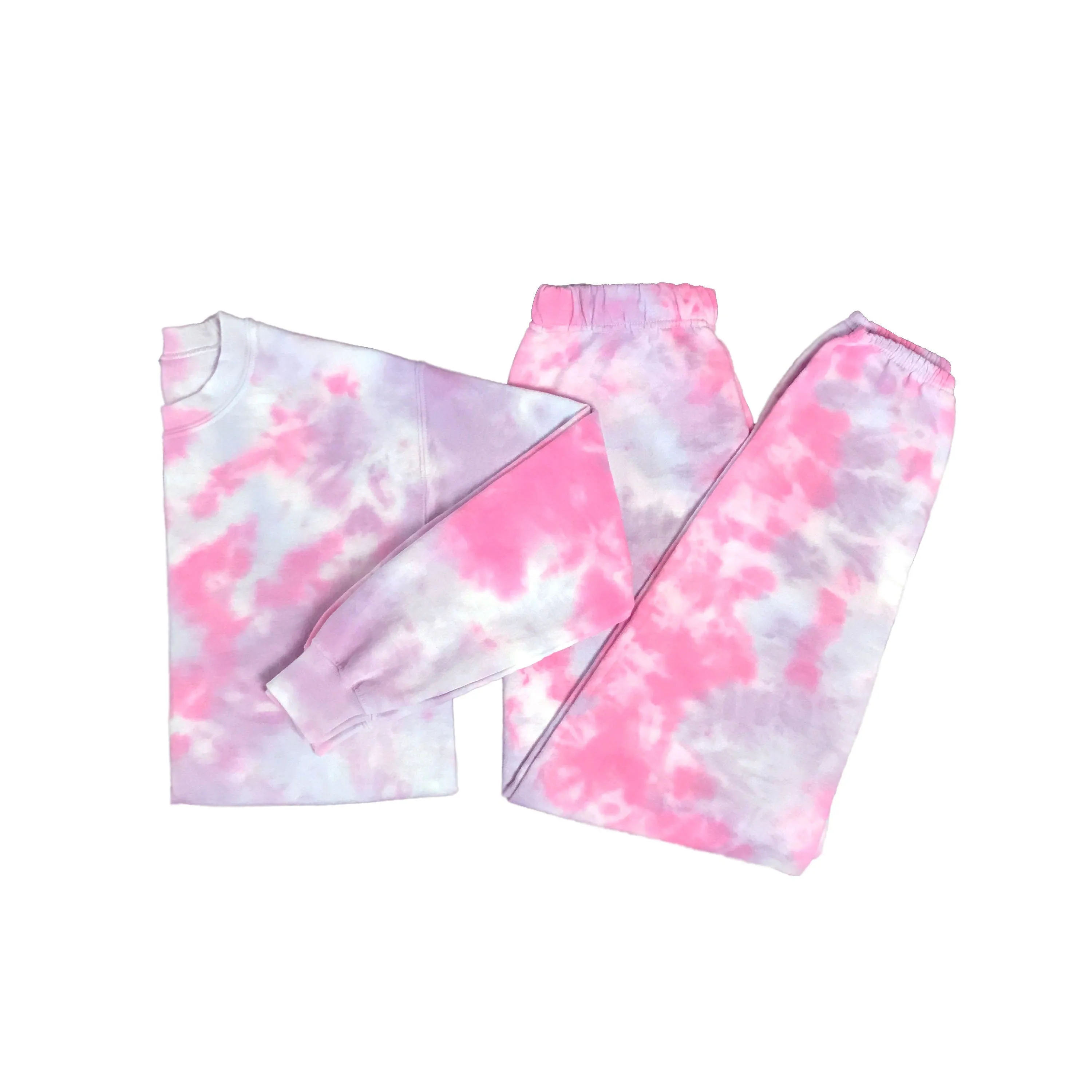 Peony Tie-Dye Sweatsuit Set