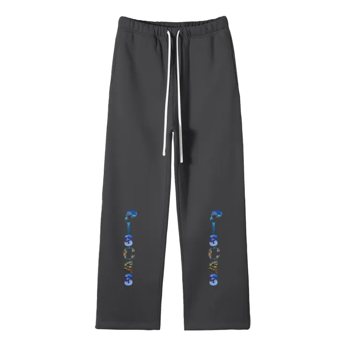 Pisces Fleece Straight Leg Pants