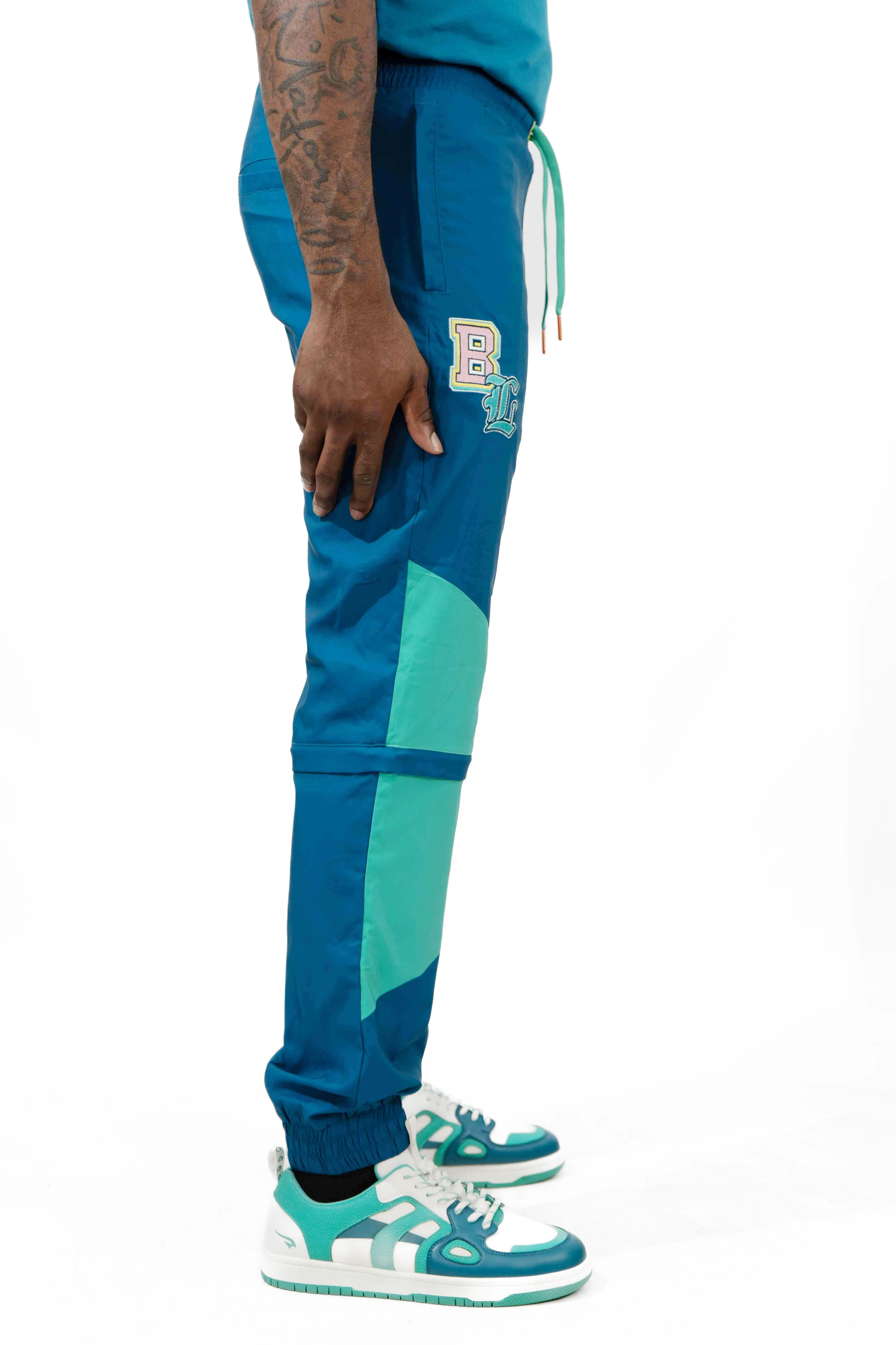 Progress Detachable Nylon Windbreaker Jogger