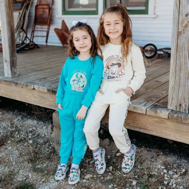 Proud to be a Cowgirl Sweatpants Set Toddler (2T-5T)