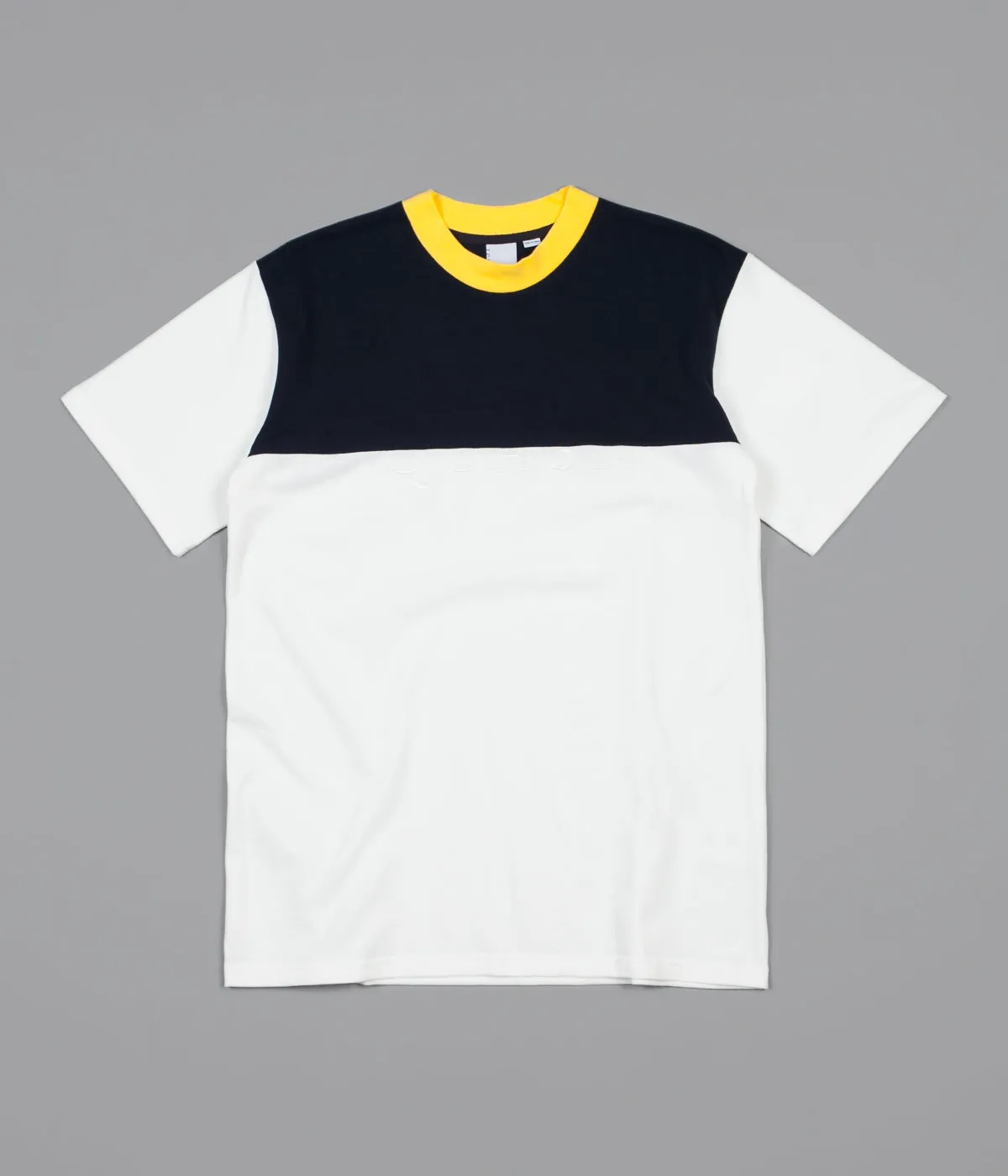 Quasi Pique Midweight T-Shirt - Yellow