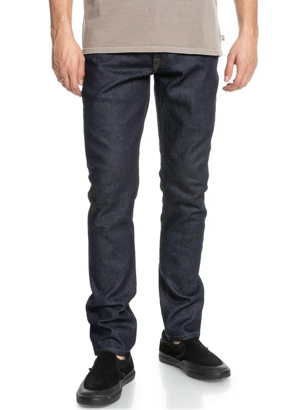 Quiksilver Mens Voodoo Surf Rinse Slim Fit Jeans - Rinse