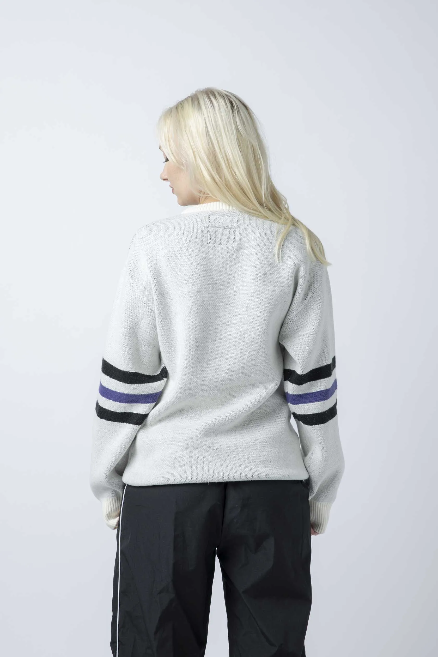 Retro Helmet Sweater Vintage Logo