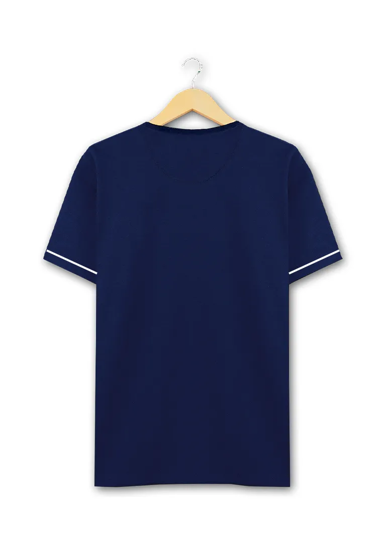 Ryusei Kaos Pria Yoshikani CMB Navy