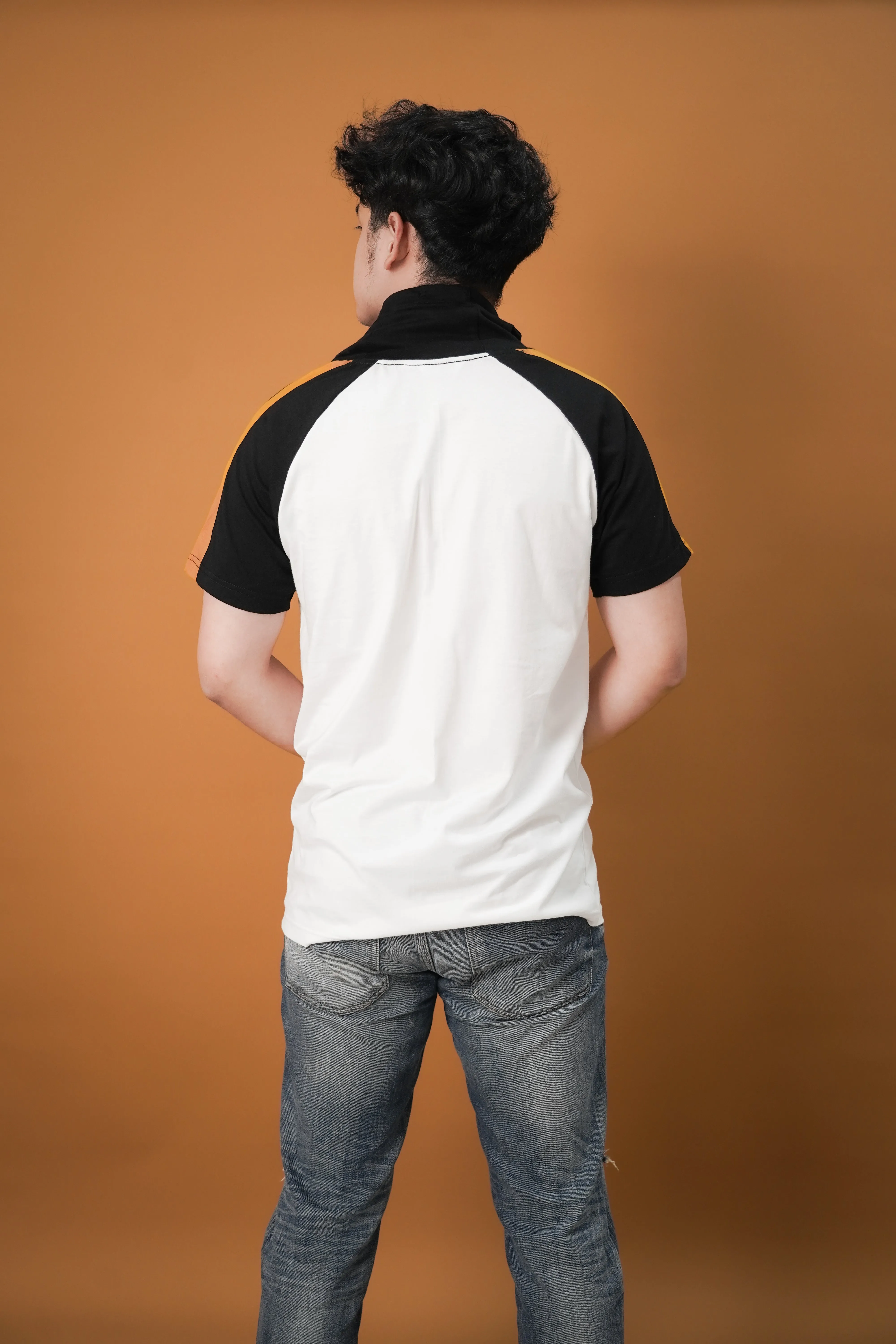 Ryusei Kaos Turtleneck Pria Nandito Kyo CMB White