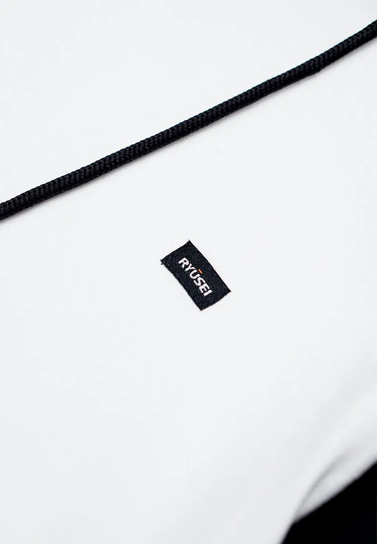 Ryusei Kaos Turtleneck Pria Nandito Kyo CMB White