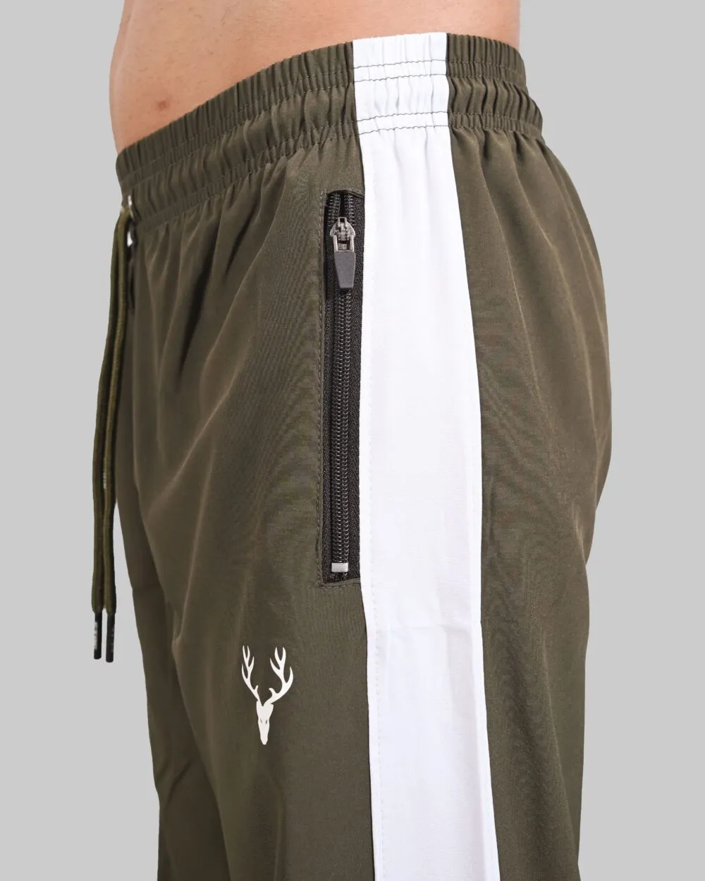 SG Loose Fit Trouser 3.0 (OLIVE & WHITE)