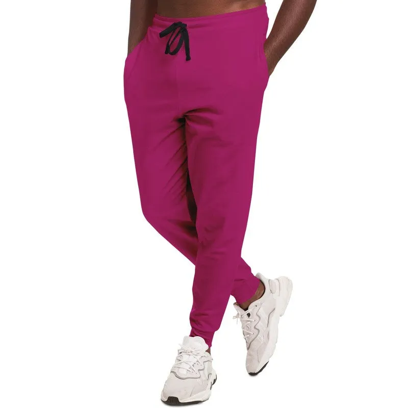 Shaded Magenta Joggers | Unisex | with PLUS sizes | C0M100Y0K30