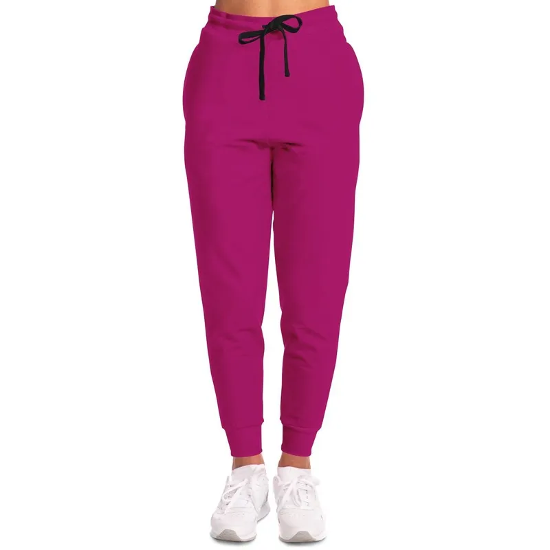 Shaded Magenta Joggers | Unisex | with PLUS sizes | C0M100Y0K30