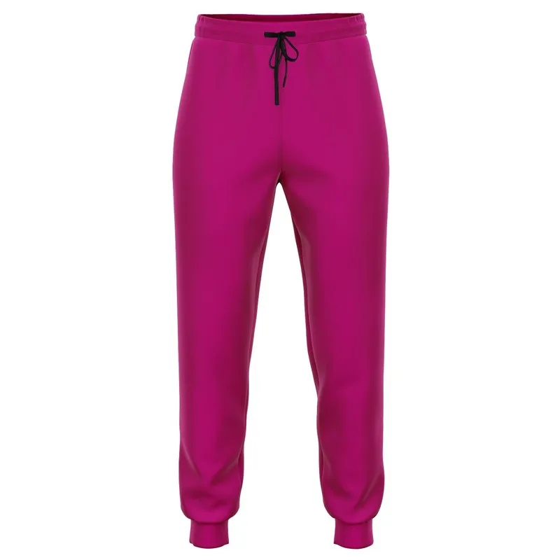 Shaded Magenta Joggers | Unisex | with PLUS sizes | C0M100Y0K30