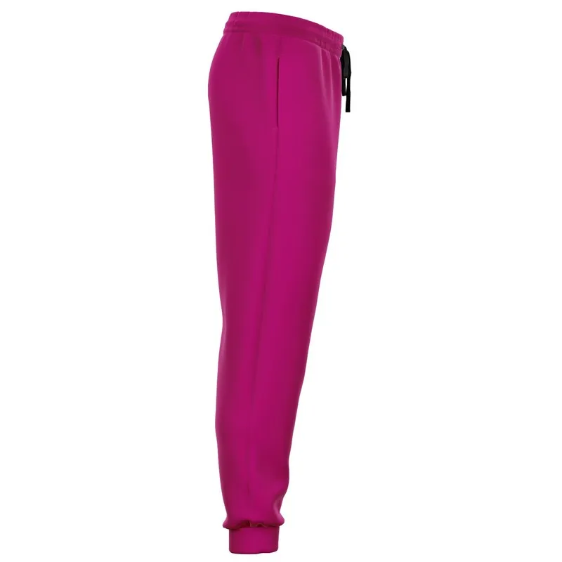 Shaded Magenta Joggers | Unisex | with PLUS sizes | C0M100Y0K30