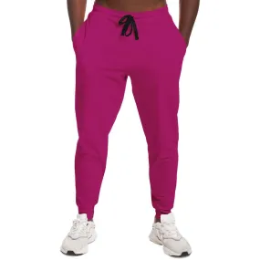 Shaded Magenta Joggers | Unisex | with PLUS sizes | C0M100Y0K30