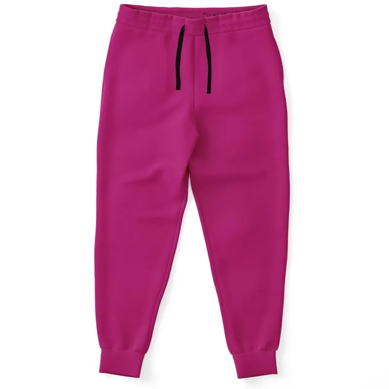 Shaded Magenta Joggers | Unisex | with PLUS sizes | C0M100Y0K30
