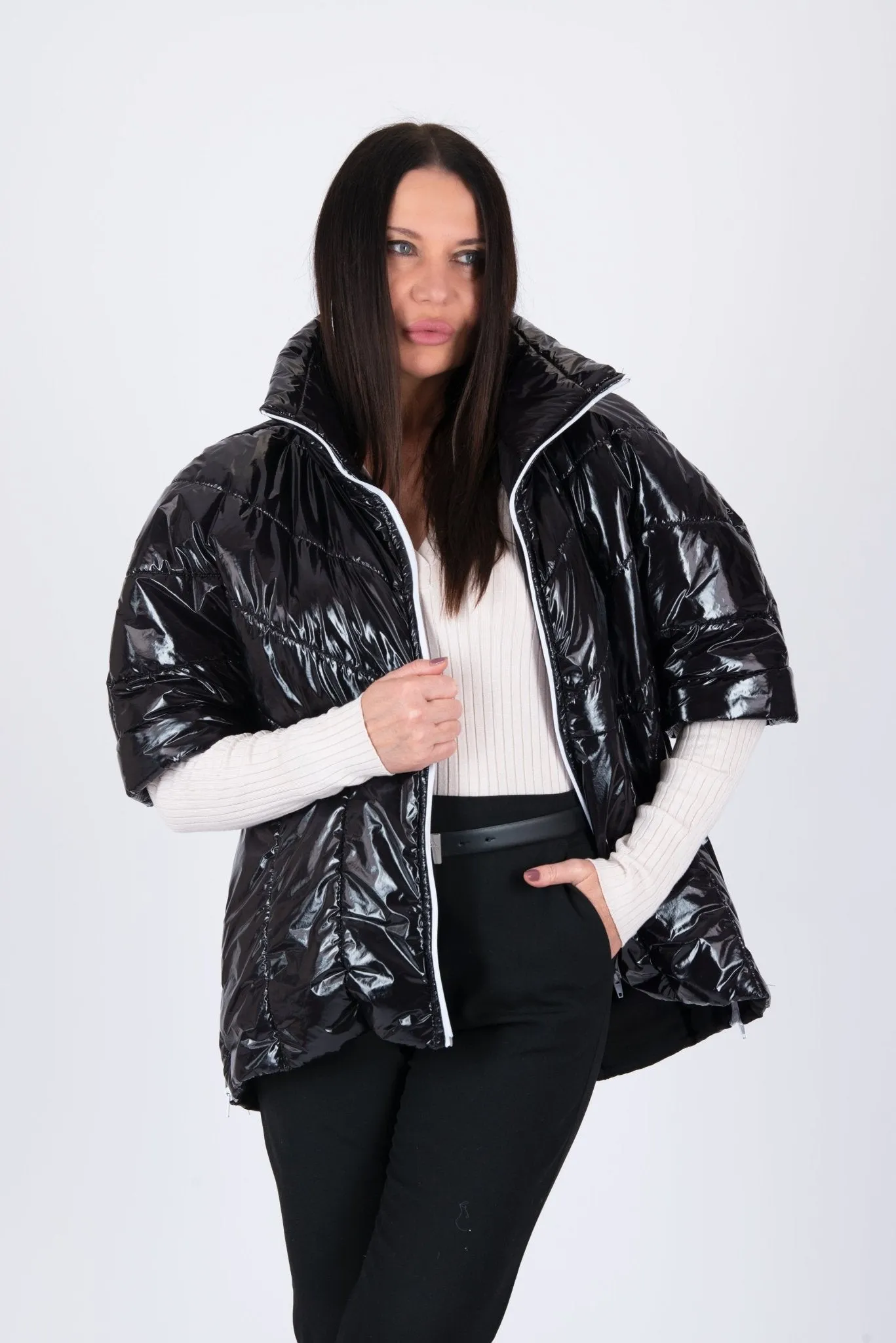 SILENA Black Parka ON SALE