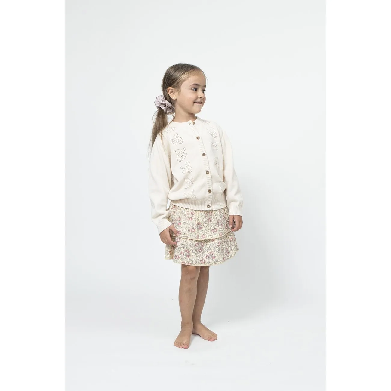 Sofie Schnoor Antique White Cardigan