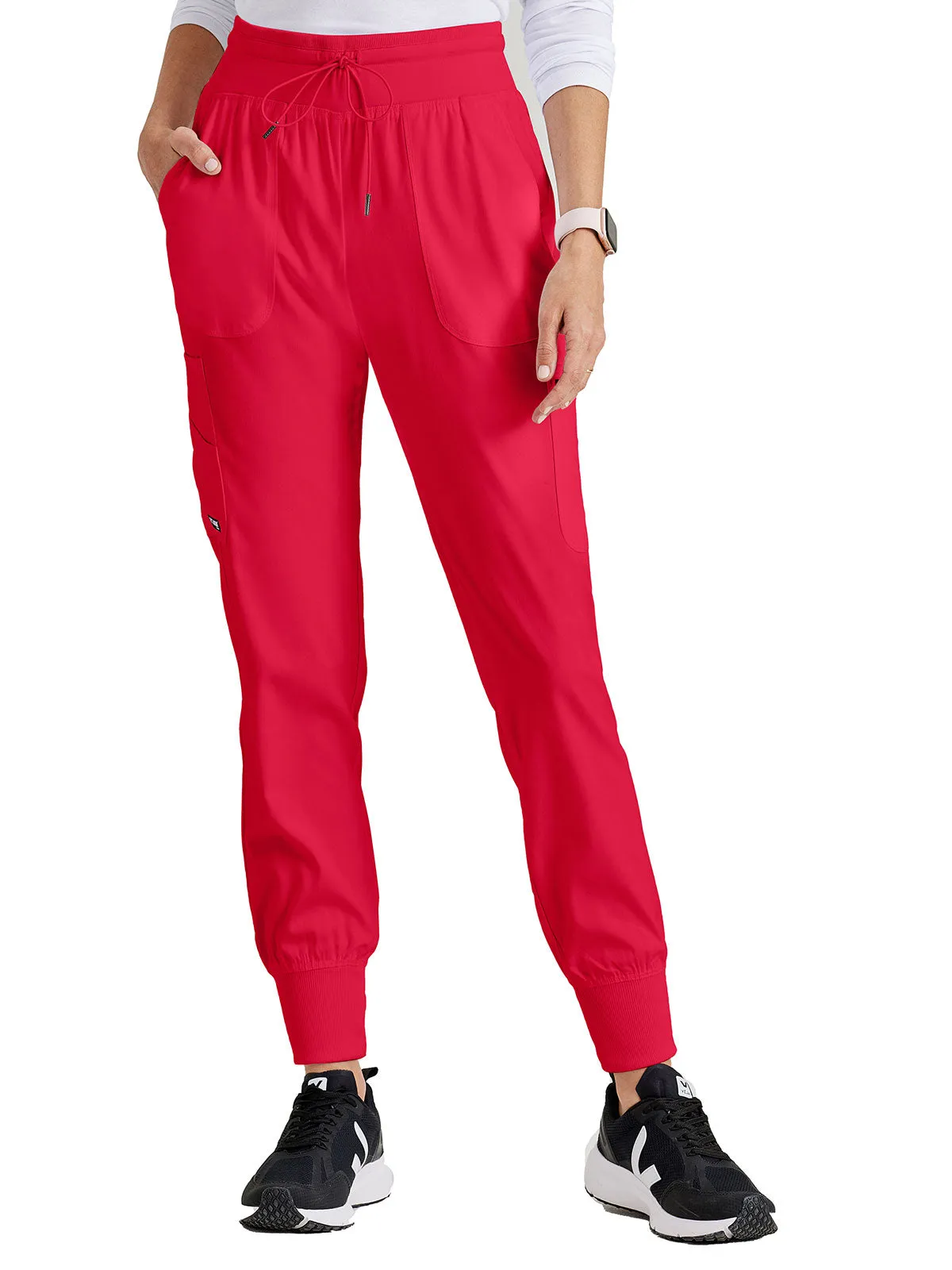 Spandex Stretch - Women's Carly Jogger Solid Pant