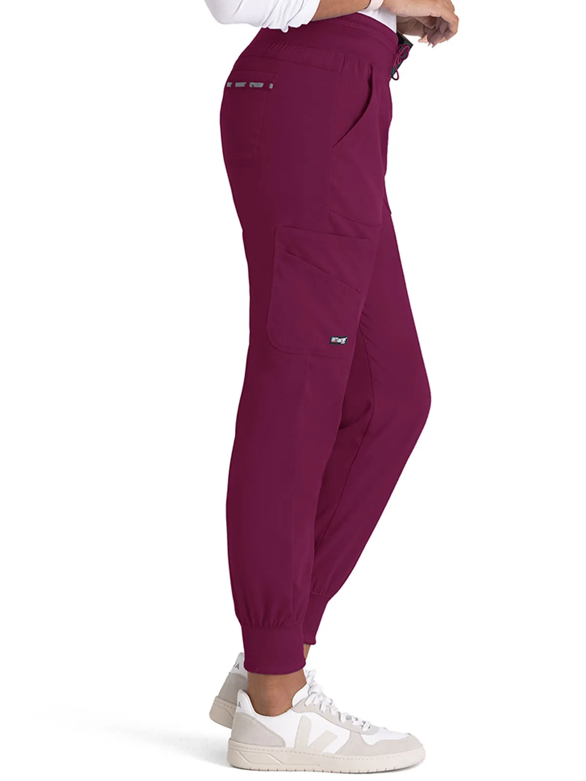 Spandex Stretch - Women's Carly Jogger Solid Pant