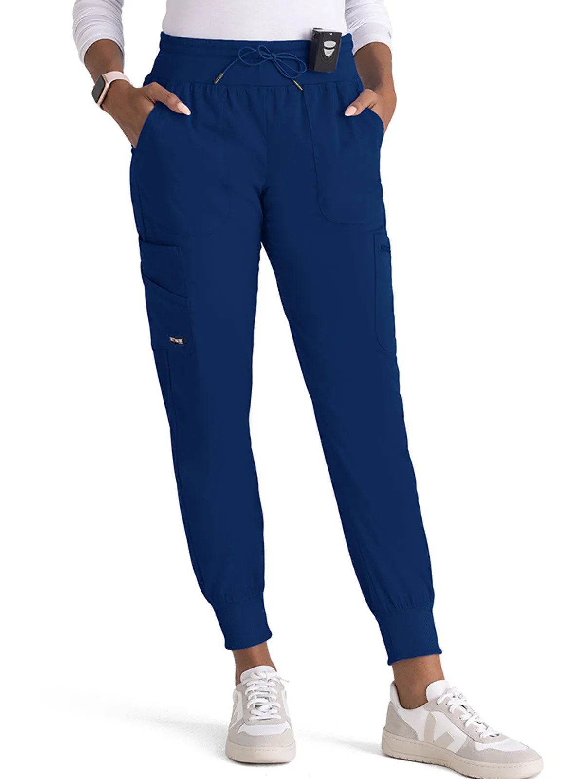 Spandex Stretch - Women's Carly Jogger Solid Pant