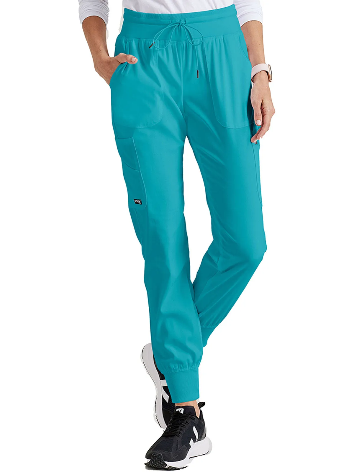 Spandex Stretch - Women's Carly Jogger Solid Pant