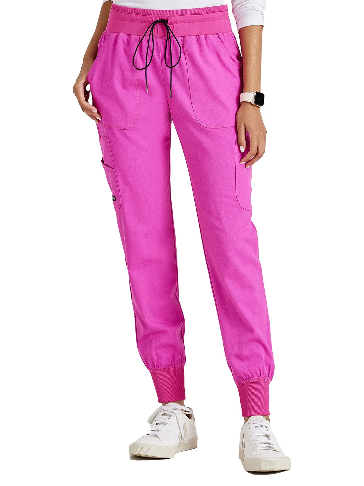 Spandex Stretch - Women's Carly Jogger Solid Pant