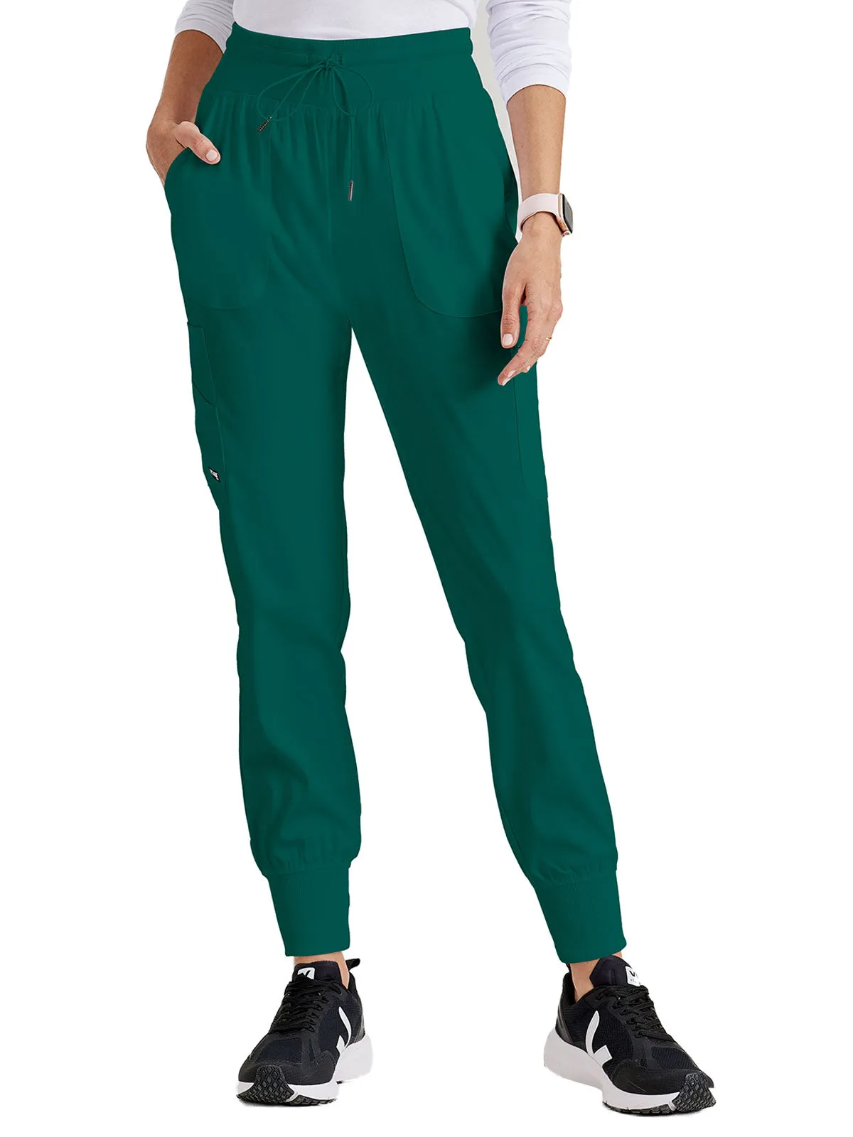 Spandex Stretch - Women's Carly Jogger Solid Pant