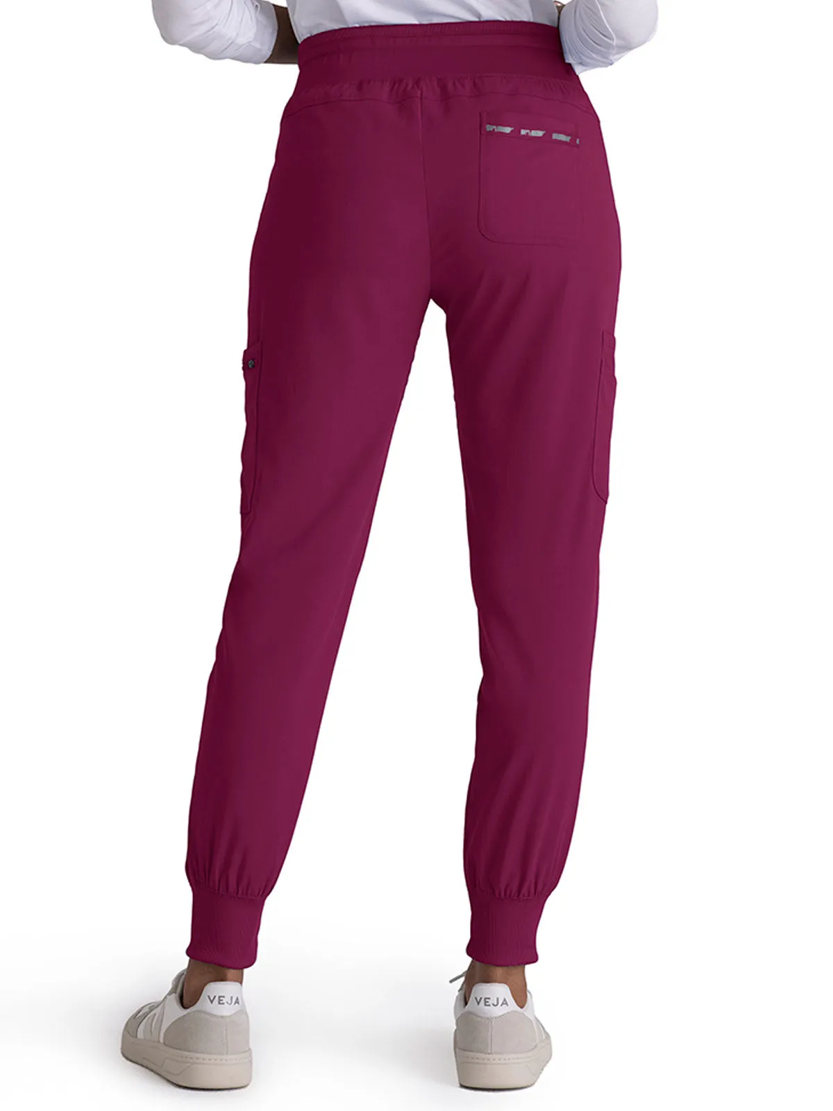 Spandex Stretch - Women's Carly Jogger Solid Pant