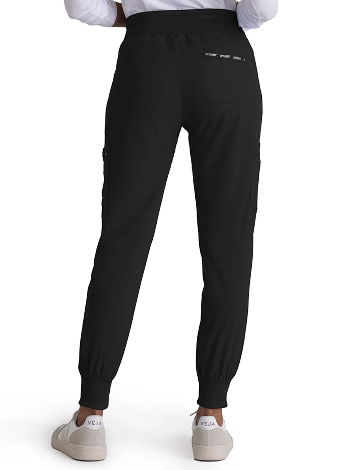 Spandex Stretch - Women's Carly Jogger Solid Pant