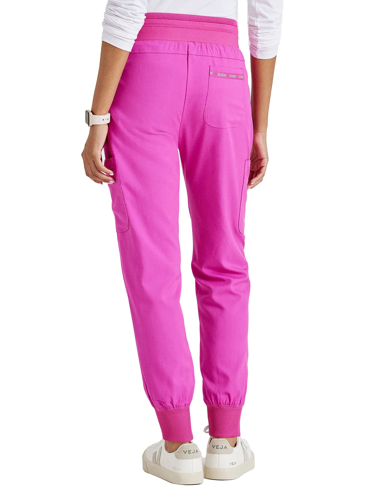 Spandex Stretch - Women's Carly Jogger Solid Pant