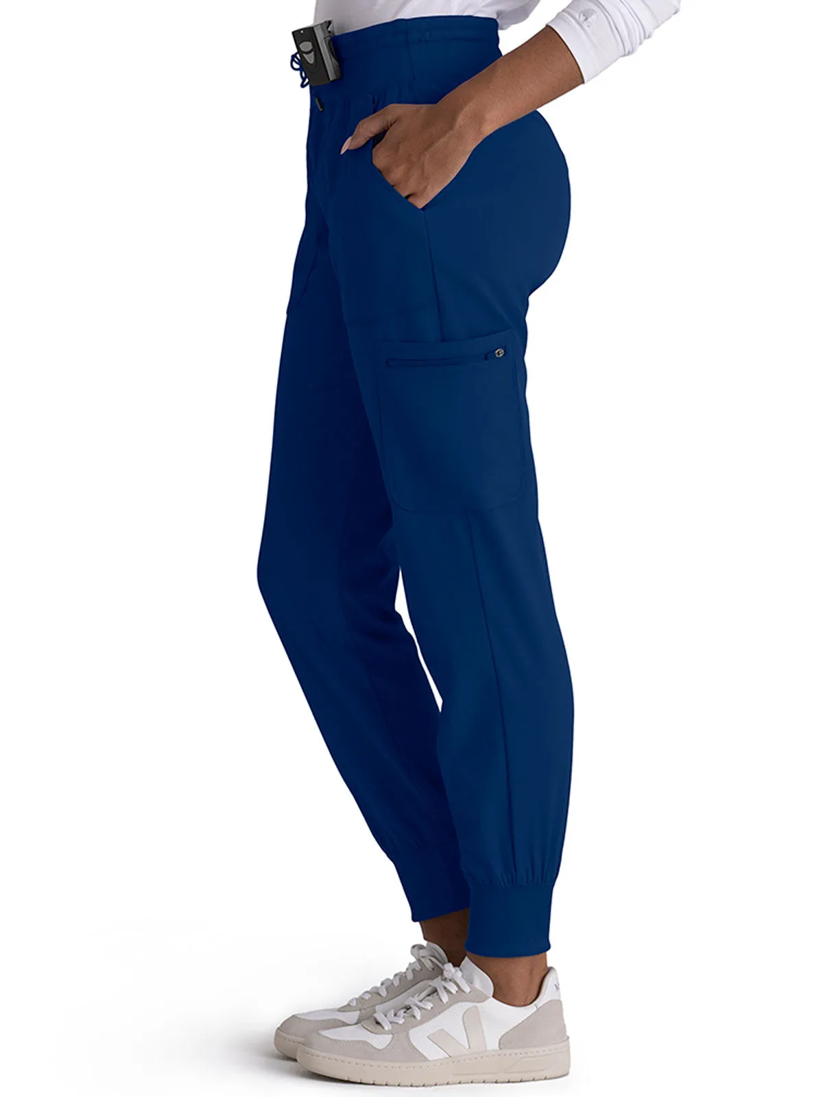 Spandex Stretch - Women's Carly Jogger Solid Pant
