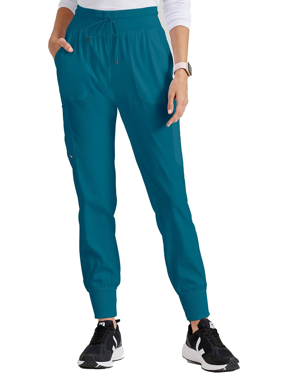 Spandex Stretch - Women's Carly Jogger Solid Pant