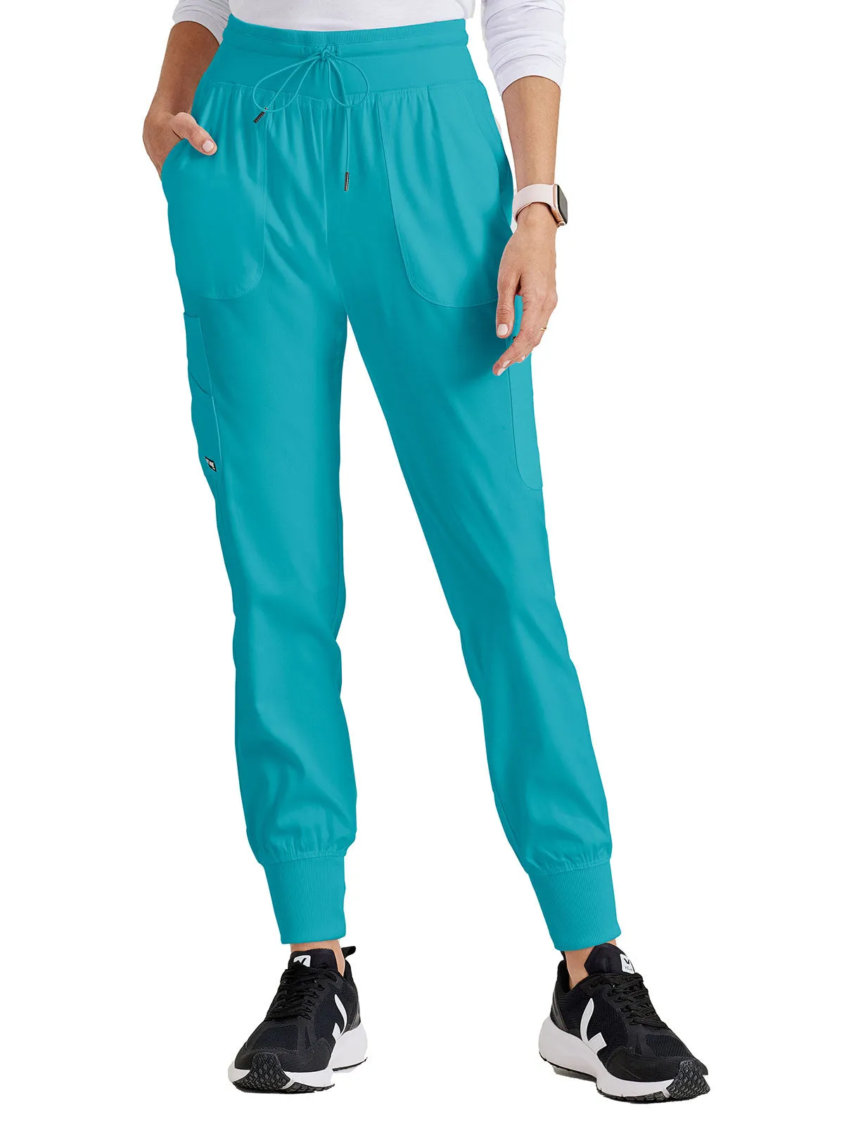 Spandex Stretch - Women's Carly Jogger Solid Pant