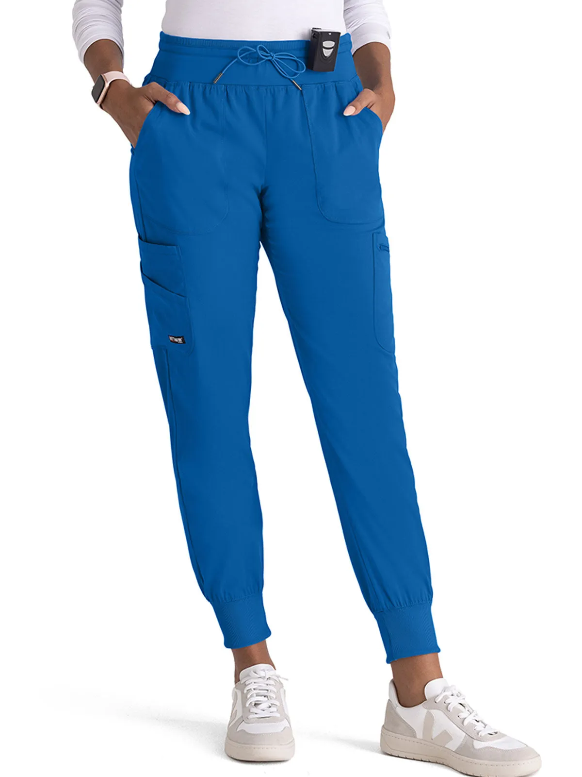 Spandex Stretch - Women's Carly Jogger Solid Pant