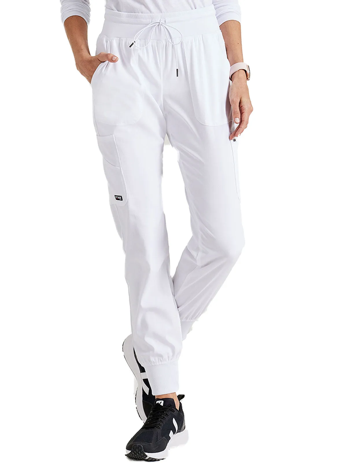 Spandex Stretch - Women's Carly Jogger Solid Pant