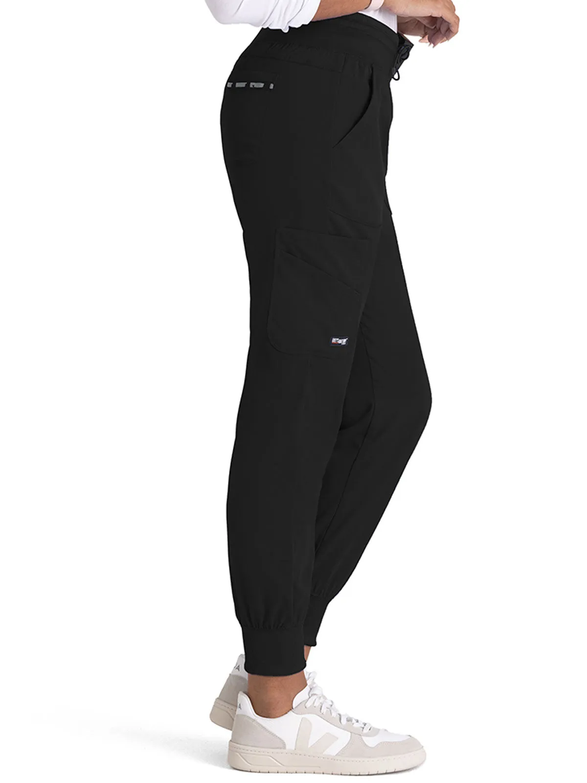 Spandex Stretch - Women's Carly Jogger Solid Pant