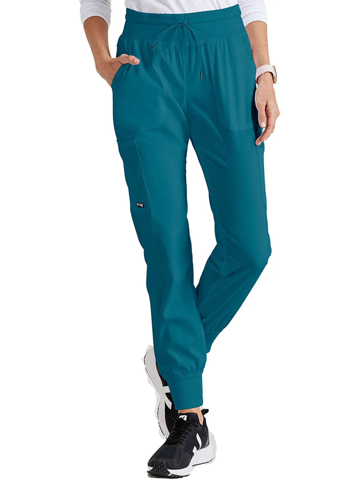 Spandex Stretch - Women's Carly Jogger Solid Pant