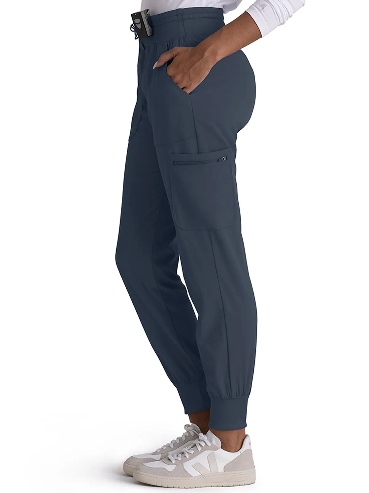 Spandex Stretch - Women's Carly Jogger Solid Pant