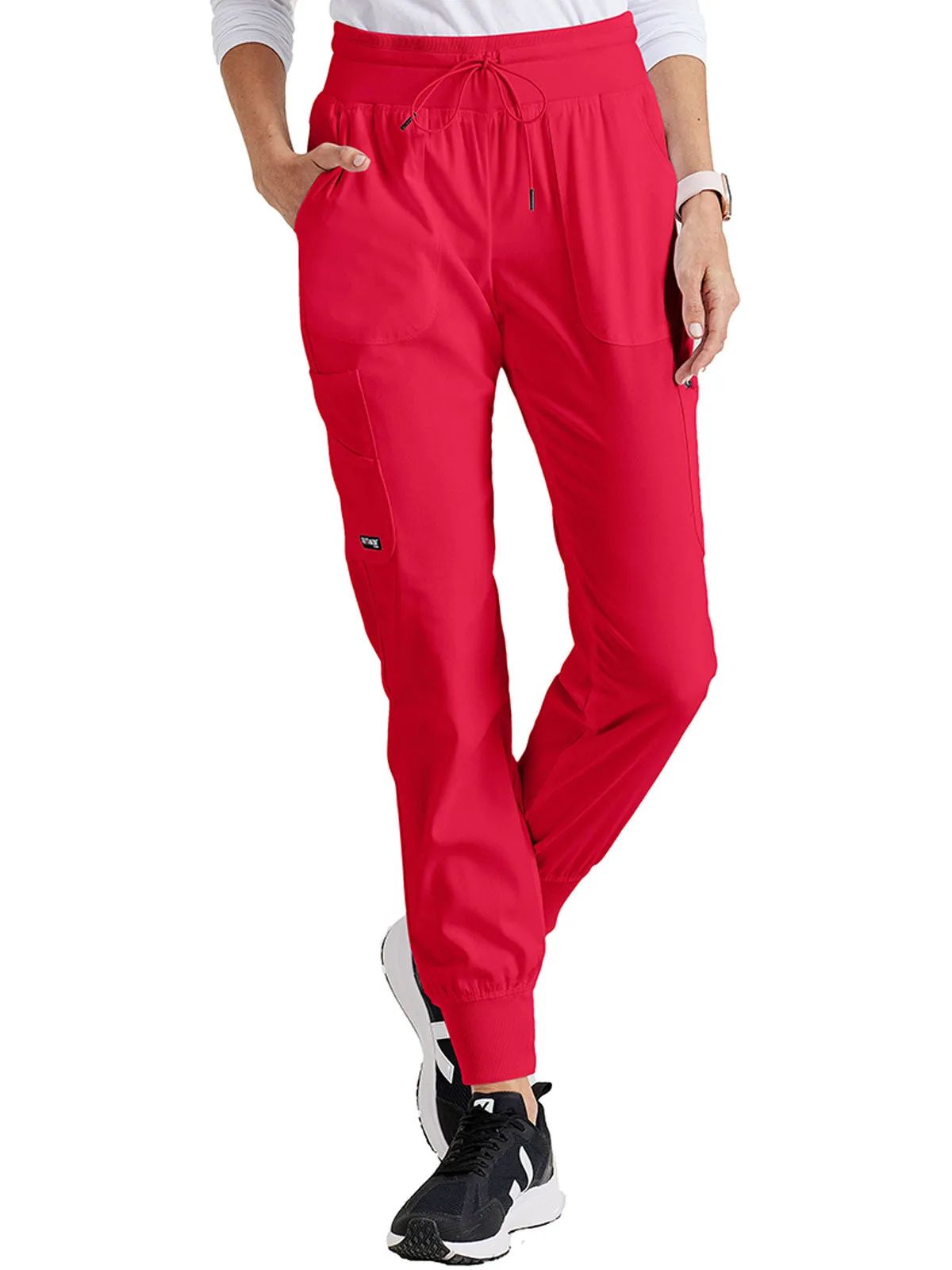 Spandex Stretch - Women's Carly Jogger Solid Pant