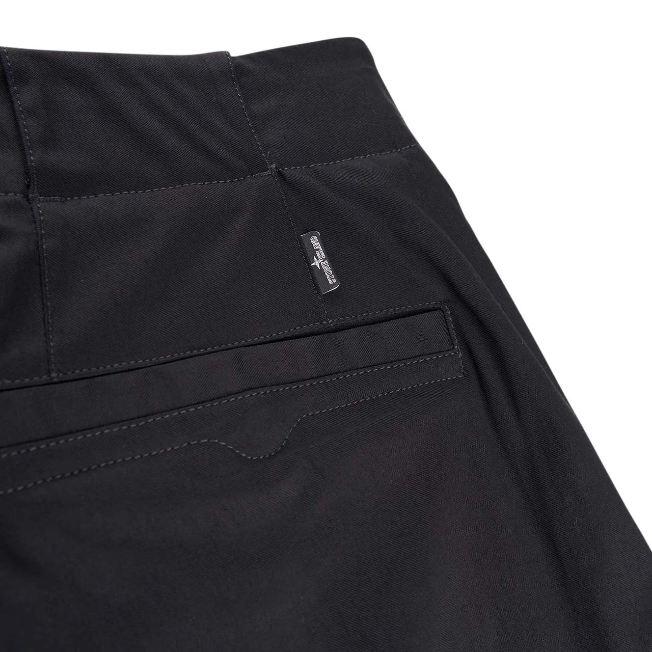 stone island shadow project tapered cargo pants (black)