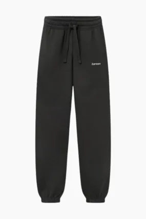 Sweatpants Heavy Logo - Black - bareen