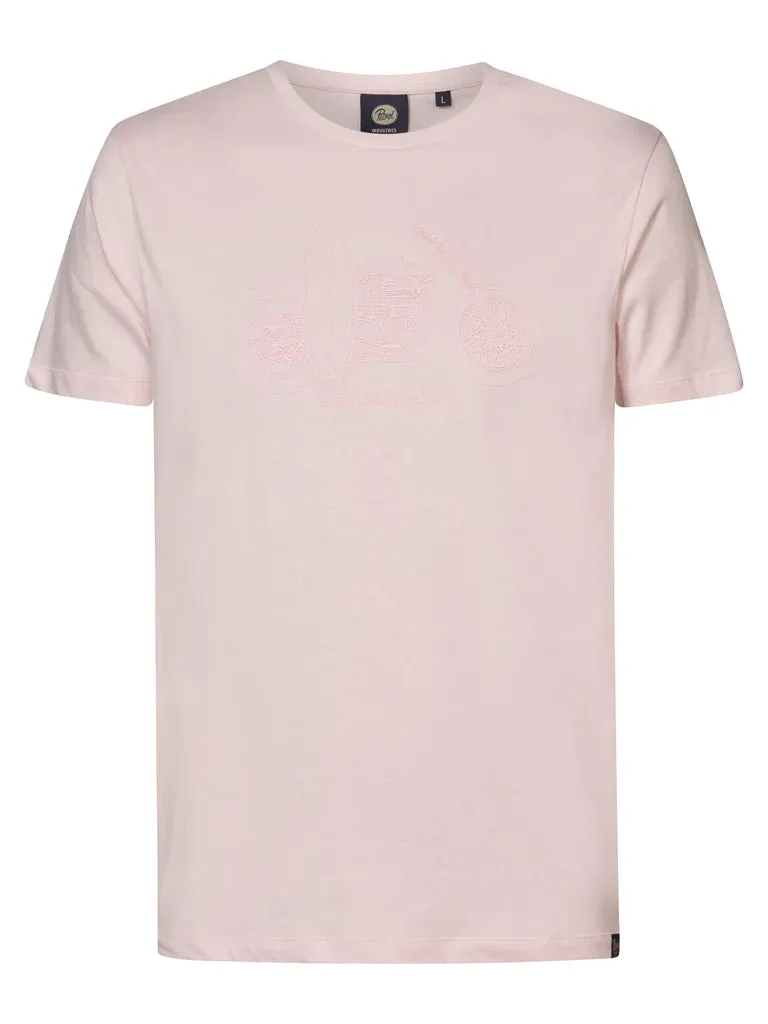 T-SHIRT MIT AUFDRUCK SUMMERCLIFF-Petrol